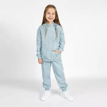 Брюки для девочки One love light, рост 122 см, цвет светло-голубой