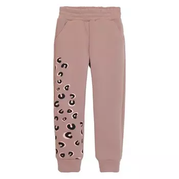 Брюки для девочки, рост 110 см, цвет бежевый