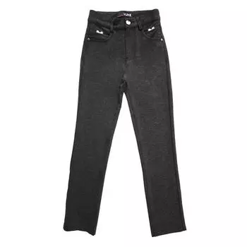 Брюки для девочки, рост 116 см, цвет серый