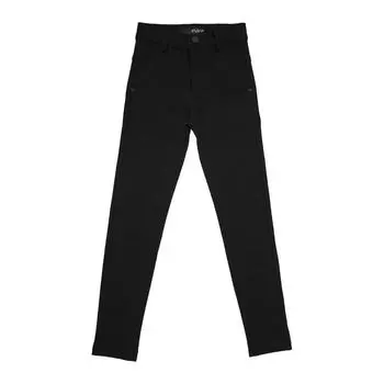 Брюки для девочки, рост 140 см, цвет чёрный