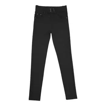 Брюки для девочки, рост 158 см, цвет чёрный