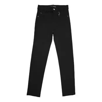 Брюки для девочки, рост 170 см, цвет чёрный