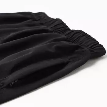 Брюки для мальчика, цвет чёрный, рост 134 см