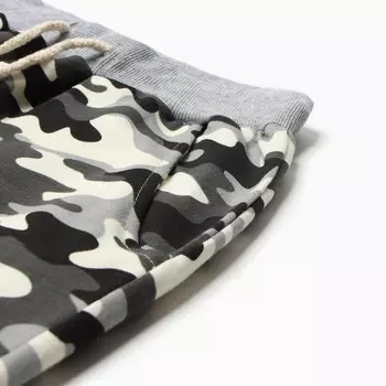 Брюки для мальчика, цвет серый, рост 128 см