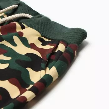 Брюки для мальчика, цвет тёмно-зеленый, рост 122 см