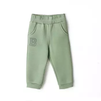 Брюки для мальчика, НАЧЁС, цвет хаки, рост 80 см