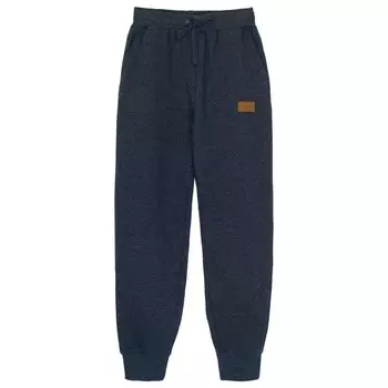 Брюки для мальчика, рост 158 см, цвет синий меланж