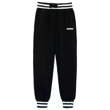 Брюки для мальчика, рост 164 см, цвет чёрный