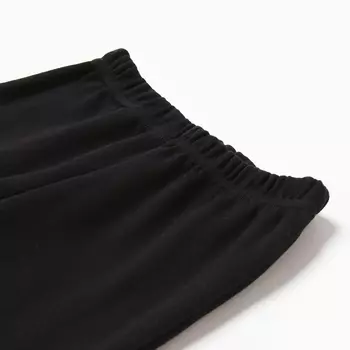 Брюки для мальчиков, цвет чёрный, рост 122 см