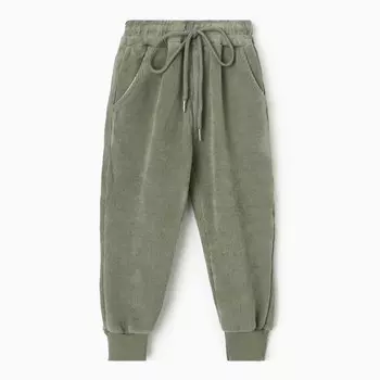 Брюки для мальчиков, НАЧЁС, цвет зелёный, рост 116-122 см