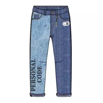 Брюки джинсовые для мальчиков, рост 164 см