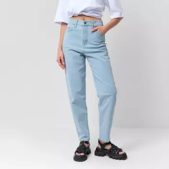 Джинсы женские мом MIST: Denim, размер (30) 46-48, голубые