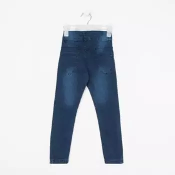 Брюки (джинсы) для мальчика А.339123, цвет синий, рост 140 см