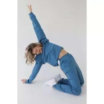 Брюки из трикотажа со стрелками, размер 50