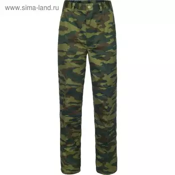 Брюки КМФ саржа, размер 48-50, рост 170-176 см