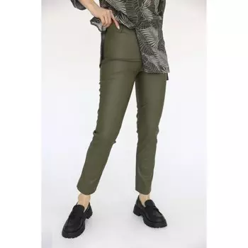 Брюки кожаные, размер 42