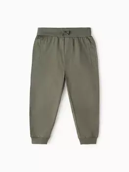 Брюки Крошка Я, рост 86-92 см, зелёные