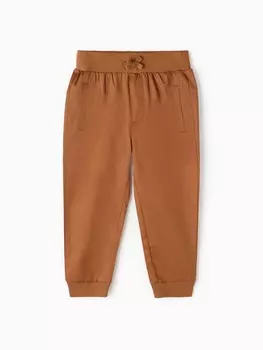 Брюки Крошка Я, рост 92-98 см, коричневые