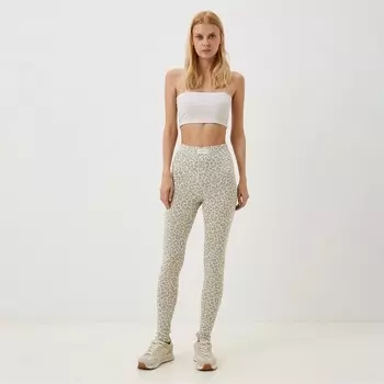 Леггинсы спортивные женские Mist: Leo размер 46 (рост 175 см), бежевые