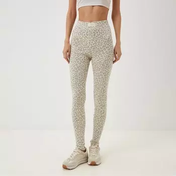 Леггинсы спортивные женские Mist: Leo размер 48 (рост 165 см), бежевые