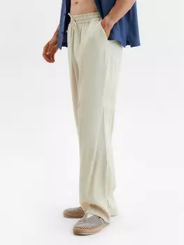 Брюки мужские MIST, размер 48, молочные