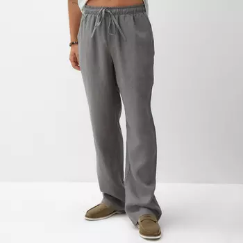 Брюки мужские MISTЯ, размер 56, серые