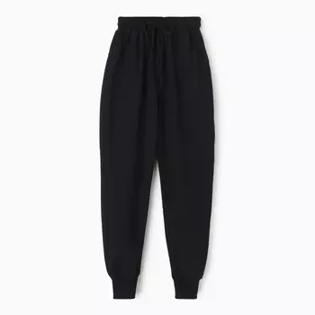 Брюки спортивные для мальчиков, цвет синий, рост 134 см