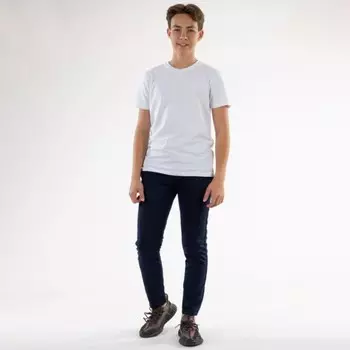 Брюки спортивные для мальчиков Isee, рост 122-128 см, цвет тёмно-синий