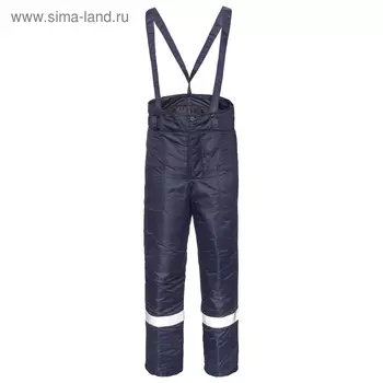 Брюки утеплённые «Иней», размер 48-50, рост 170-176