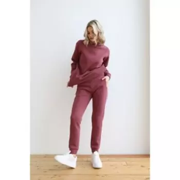 Брюки утеплённые, размер 44