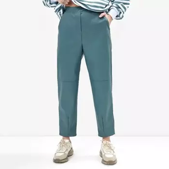 Брюки женские, цвет тёмно-бирюзовый, размер 48