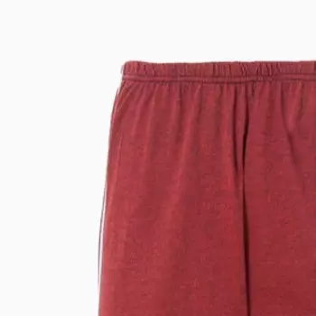 Брюки женские домашние, цвет бордо, размер 48-50