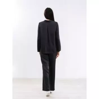 Брюки женские домашние, размер 44, цвет чёрный