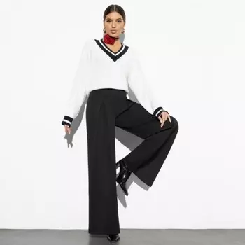 Брюки женские «Фирменный знак леди», размер 42