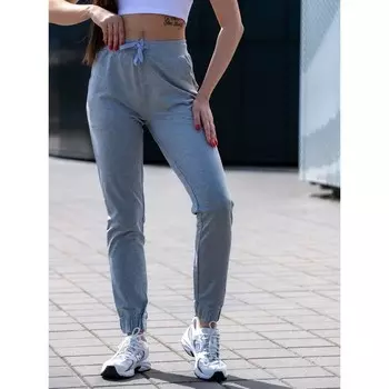 Брюки женские Isee, размер 48, цвет серый