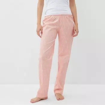 Брюки домашние женские KAFTAN «Ромбы», размер 40-42, розовые