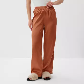Брюки домашние женские KAFTAN Terracotta, размер 52-54