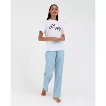 Брюки женские KAFTAN "Trendy", р. 44-46, голубой