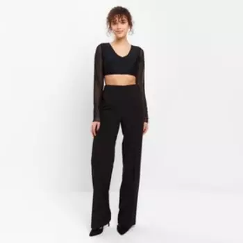 Брюки женские MINAKU: Classic цвет черный, р-р 52