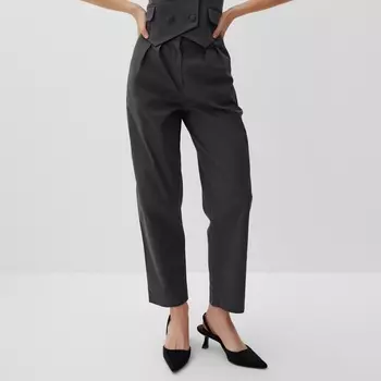 Брюки женские MINAKU: Safari цвет графит, р-р 50