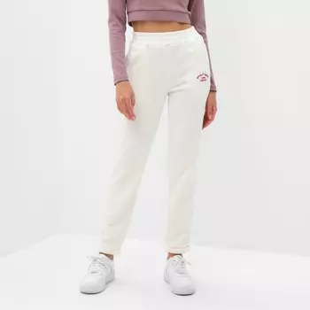 Брюки женские MINAKU: SPORTY & STYLISH цвет молочный, р-р 42