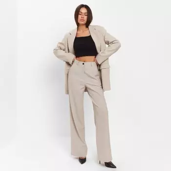 Брюки женские MIST р.48, бежевый