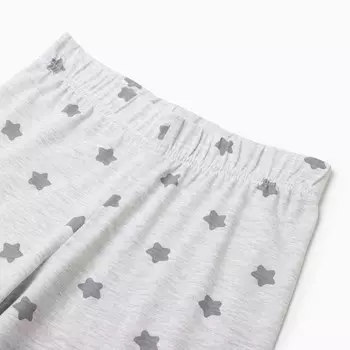 Брюки прямые домашние женские KAFTAN «Звезды», размер 40-42, серые