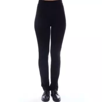 Брюки женские, размер 42, цвет чёрный