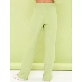 Брюки женские, размер 42, цвет салатовый