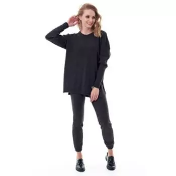 Брюки женские, размер 42, цвет серый