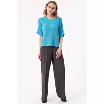 Брюки женские, размер 42, цвет серый