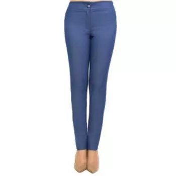 Брюки женские, размер 42, цвет синий