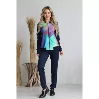 Брюки женские, размер 42, цвет синий