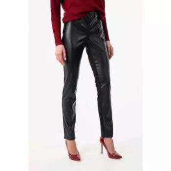 Брюки женские, размер 46, цвет чёрный